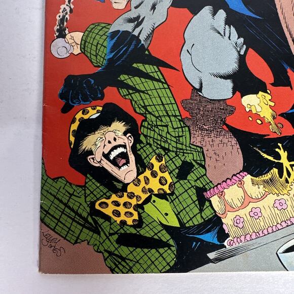 Batman #492 Knightfall Part 1 Bane & Mad Hatter Appearance Doug Moench Story - Picture 4 of 7